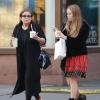 Carrie Fisher et sa fille Billie, à New York, le 6 mai 2012.
