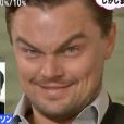 Leonardo DiCaprio imitant Jack Nicholson lors d'une émission japonaise - mars 2013