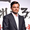 Leonardo DiCaprio faisant la promotion du film Django Unchained à Tokyo le 2 mars 2013