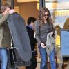 Julia Roberts avec son mari Danny Moder quittant le magasin Barney's à Los Angeles le 7 mars 2013