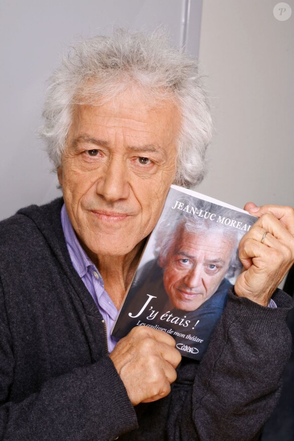 Autobiographie de Jean-Luc Moreau, J'y étais. Aux éditions Michel Lafon, 18€95. Photo réalisée en février 2013.