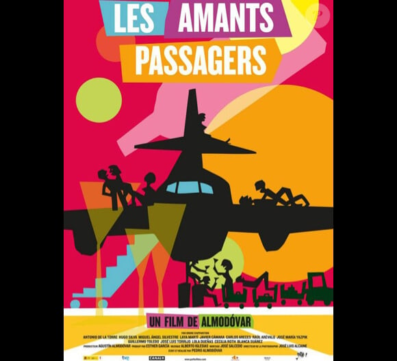 Affiche du film Les Amants passagers de Pedro Almodovar
