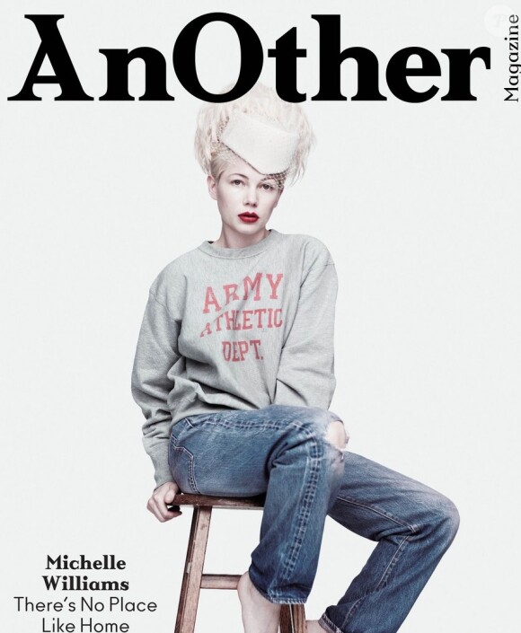 Michelle Williams fait la couverture de la revue AnOther Magazine dans l'issue datée du printemps-été 2013.