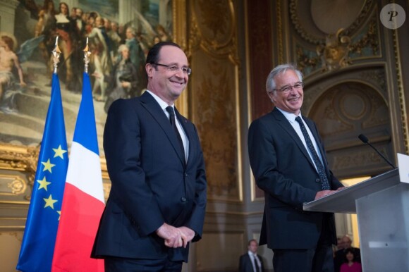 François Hollande à Dijon, le 12 mars 2013.