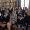 La princesse Mary de Danemark visite une école à Valparaiso, deuxième ville du Chili, le 12 mars 2013.