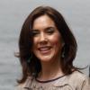 Le prince héritier Frederik de Danemark et son épouse Mary ont visité la demeure située à Santiago, du poète, diplomate et politicien Pablo Neruda, le 12 mars 2012.