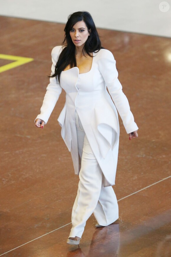 Kim Kardashian en mars 2013 à Paris
