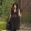 Kim Kardashian sexy en transparence en février 2013 à Los Angeles