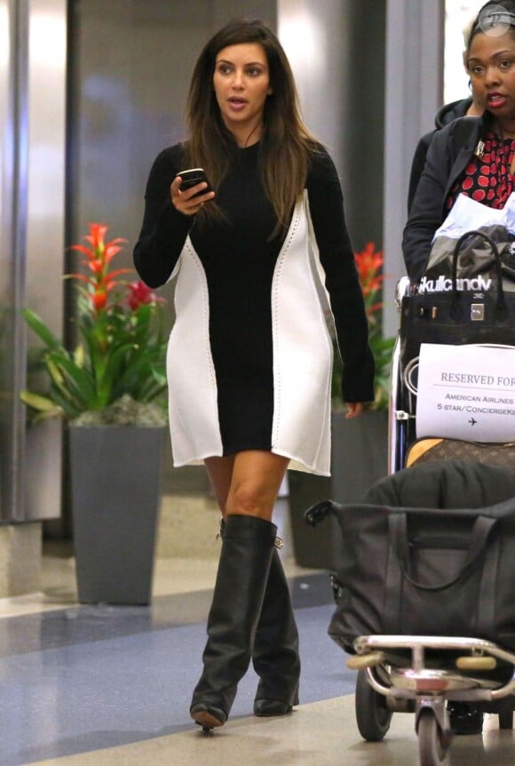 Kim Kardashian à Los Angeles en septembre 2012