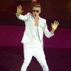 Justin Bieber sur scène à Londres, le 8 mars 2013.