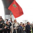 départ du rallye Aicha des gazelles du Maroc 2013, le samedi 16 mars au Trocadéro à Paris.