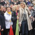 départ du rallye Aicha des gazelles du Maroc 2013, le samedi 16 mars au Trocadéro à Paris.