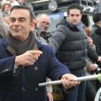 départ du rallye Aicha des gazelles du Maroc 2013, le samedi 16 mars au Trocadéro à Paris.