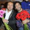 Patrick Timsit et Tomer Sisley au lancement du Printemps du cinéma à l'UGC Ciné Cité de Bercy, à Paris le 17 mars 2013.