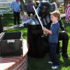 Tori Spelling a organisé une fête costumée dans le thème Star Wars pour les six ans de son fils Liam (photo), à Los Angeles, le 16 mars 2013.