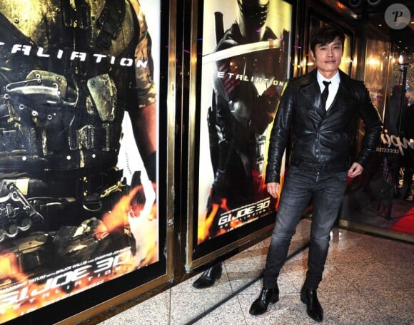Byung Hun-Lee à la première du film G.I. Joe : Conspiration à Londres, le 18 mars 2013.
