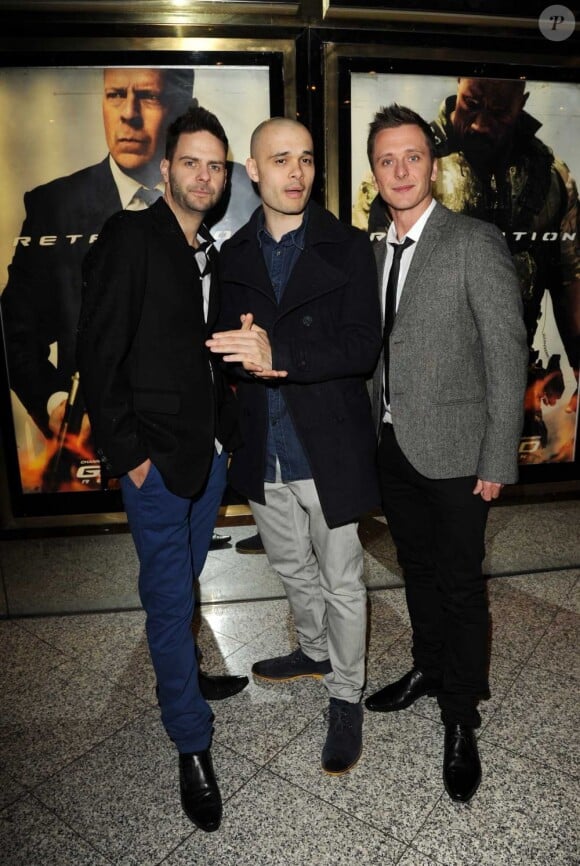 The 5ive (The Big Reunion) lors de la première du film G.I. Joe : Conspiration à Londres, le 18 mars 2013.