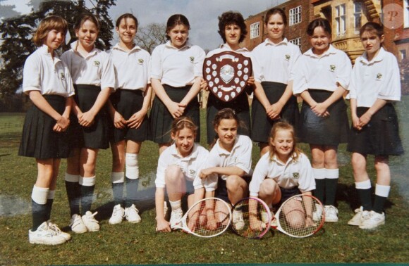 Kate Middleton à l'adolescence à la St Andrew's School de Pangbourne.