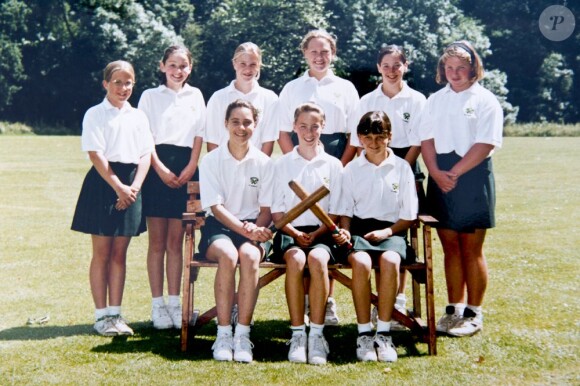 Kate Middleton à l'adolescence à la St Andrew's School de Pangbourne.