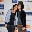 Sara Gilbert et Linda Perry, le 9 février 2013 à Los Angeles.