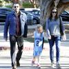 Ben Affleck et Jennifer Garner vont chercher leur fille Violet au basket à Brentwood, le 21 mars 2013.