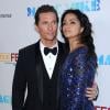Camila Alves et Matthew McConaughey à la première du film 'Magic Mike' à Los Angeles, le 24 juin 2012.