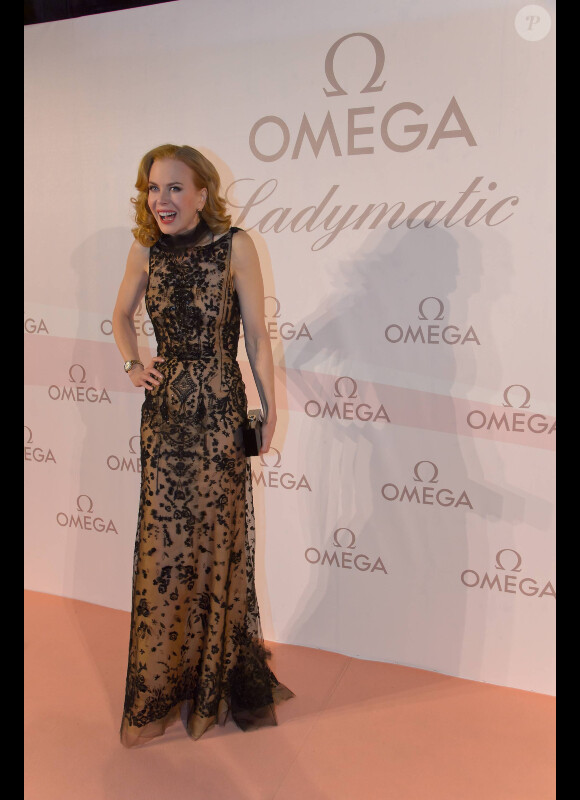 Nicole Kidman au gala de la soirée Omega Ladymatic à Vienne en Autriche le 23 mars 2013.