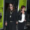 Ozzy Osbourne et Sharon Osbourne, les parents de Kelly à Westwood, le 1er octobre 2012.