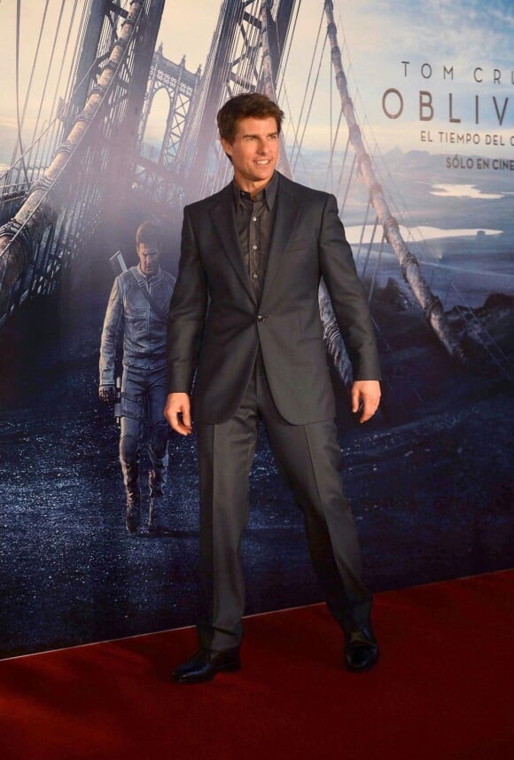 Tom Cruise pendant la première d'Oblivion à Buenos Aires, le 26 mars 2013.