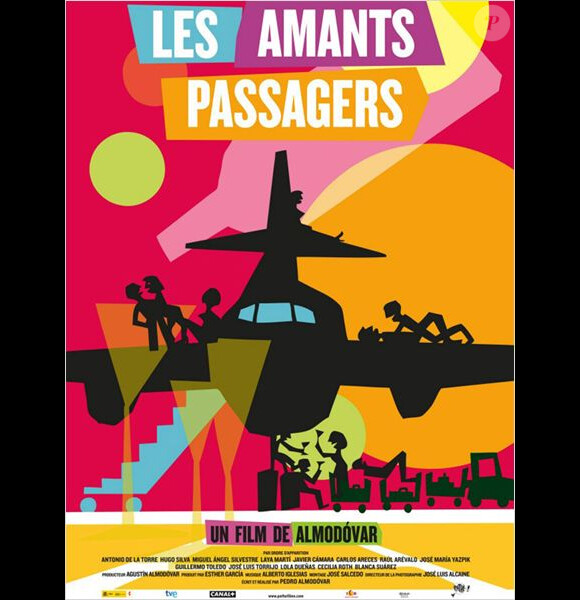 Affiche du film Les Amants Passagers.