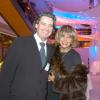 Tina Turner et son compagnon le producteur allemand, Erwin Bach, à Baden-Baden, en Allemagne le 13 février 2005.
