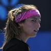 Aravane Rezaï à Melbourne le 16 janvier 2012.