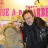 Nicoletta et son mari Jean-Christophe à l'inauguration de la 50e édition de la Foire du Trône à Paris, le 29 mars 2013.