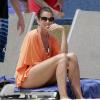 Cindy Crawford, ravissante vacancière à Cabo San Lucas. Le 29 mars 2013.