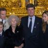 La Cayetana, 18e duchesse d'Albe, célébrait le 28 mars 2013 son 87e anniversaire, qui coïncidait avec le Jeudi saint, en compagnie de son époux Alfonso Diez et son fils Cayetano avec son ex-épouse et leur fils, à Séville.