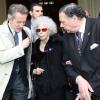 Cayetana Fitz-James Stuart, 18e duchesse d'Albe, fêtait son 87e anniversaire en famille à Séville le 28 mars 2013.
