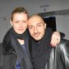 Sevan Malakian (Star ac 7) et une amie - Lancement du nouvel opus de Bob Sinclar intitulé Paris by Night à la Gaîté Lyrique à Paris le 2 avril 2013.