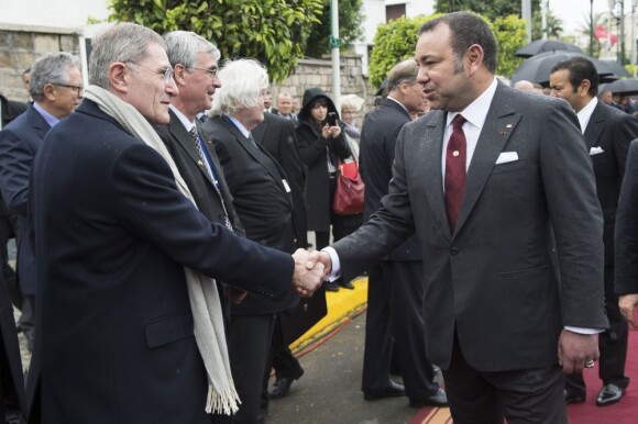 Le roi Mohammed VI à Casablanca le 3 avril 2013.