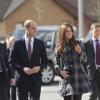 Kate Middleton et le prince William, qui portent en Ecosse le titre de comte et comtesse de Strathearn, visitaient le 4 avril 2013 l'Emirates Arena à Glasgow, qui accueillera les prochains Jeux du Commonwealth en 2014, lors de leur visite de deux jours.