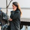 Katie Holmes va dîner au restaurant à New York, le 3 avril 2013.