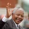 Nelson Mandela à l'Université d'Essex, le 10 juillet 1997.