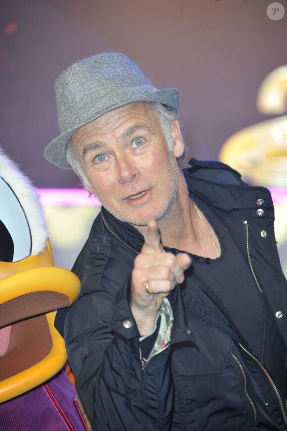 Franck Dubosc à Disneyland Paris, le 23 mars 2013.