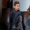 Halle Berry enceinte se promène dans les rues de New York. Le 7 avril 2013.
