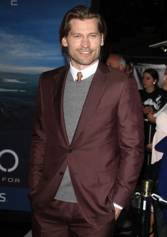 Nikolaj Coster-Waldau pendant la première d'Oblivion à Los Angeles, le 10 avril 2013.