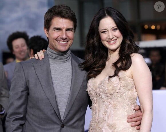 Tom Cruise et Andrea Riseborough lors de la première d'Oblivion à Los Angeles, le 10 avril 2013.