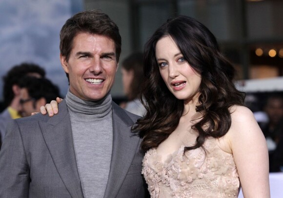Tom Cruise et Andrea Riseborough complices à la première d'Oblivion à Los Angeles, le 10 avril 2013.