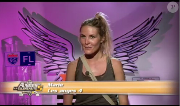 Marie dans Les Anges de la télé-réalité 5 sur NRJ 12 le vendredi 12 avril 2013