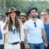 Alessandra Ambrosio et son mari Jamie Mazur : le couple irradie de bonheur au Festival de Coachella à Indio le 12 avril 2013