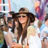 Alessandra Ambrosio, toujours plus sublime, pour le Festival de Coachella à Indio le 12 avril 2013
