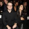 Matt Damon et sa femme Luciana Barroso assistent au défilé Naeem Khan à New York le 12 février 2013.